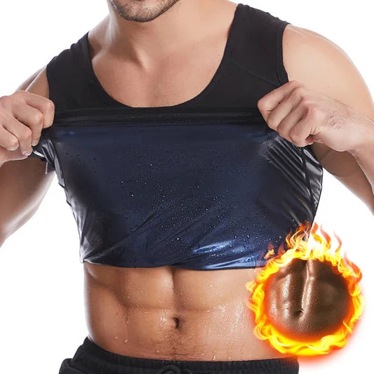 New Men Neoprene Sweat Sauna Vest Body Shapers Vest Waist Trainer Slimming Vest Shapewear Waist Shaper Corset for Women