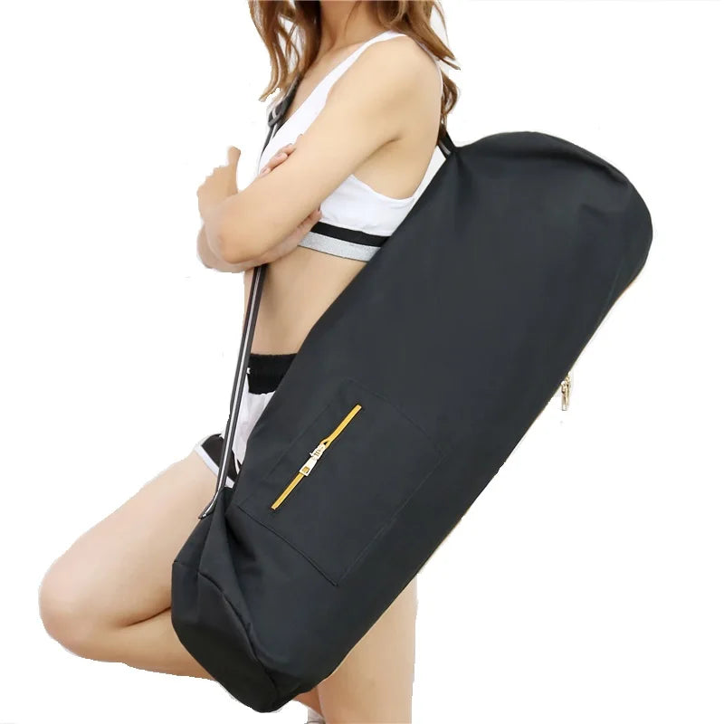 Multifunction Yoga Bag Large Gym Mat Bag Big Capacity Yoga Backpack Yoga Pilates Mat Case Bag Carriers (Yoga Mat Not Including)