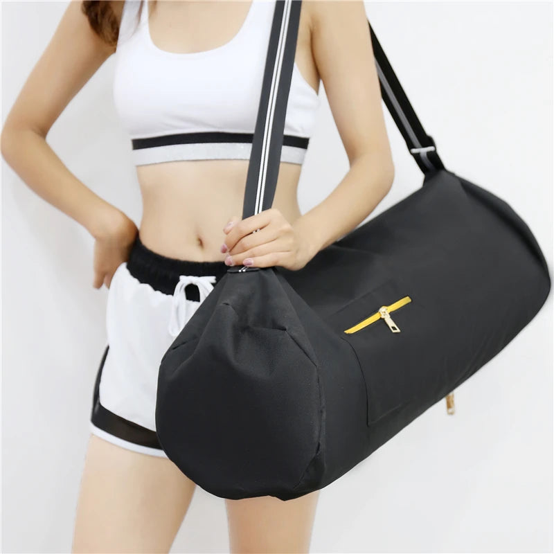 Multifunction Yoga Bag Large Gym Mat Bag Big Capacity Yoga Backpack Yoga Pilates Mat Case Bag Carriers (Yoga Mat Not Including)