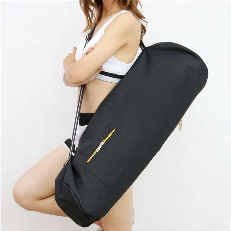 Multifunction Yoga Bag Large Gym Mat Bag Big Capacity Yoga Backpack Yoga Pilates Mat Case Bag Carriers (Yoga Mat Not Including)